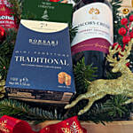 Luxury Christmas Wine & Gourmet Gift Tray
