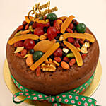 Fruit Decorated Delicious Plum Cake