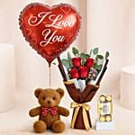 Love Gift Combo Arrangement