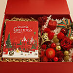 Season Greetings Chocolates and Flowers