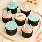 Birthday Decorated Cupcakes