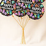 Halloween Round Foil Balloon Bunch of 6