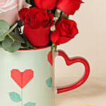 Heart N Flowers Mug