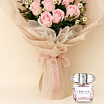 Titanic Rose Chamomile Bouquet with Perfume