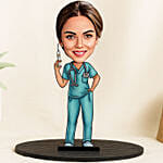 Personalised Nurse Caricature for Her