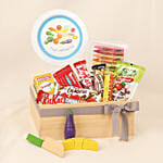 Playset Colors and Chocolate Hamper for Kids