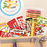 Playset Colors and Chocolate Hamper for Kids