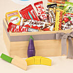 Playset Colors and Chocolate Hamper for Kids