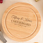 Engraved Chopping Board Round
