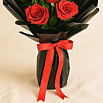 Bunch of Beautiful 6 Red Roses