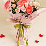 Cuddles of Love Roses Bouquet