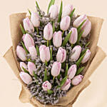 Blushing Pink Tulips