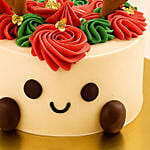 Jolly Christmas Jellycat Vanilla Raspberry Cake