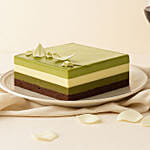 Wine and Dubai Chocolate Pistachio Cake