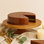 Dubai Chocolate Cake & Wine Combo