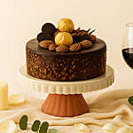 Ferrero Rocher Cake and Wine