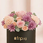 Elegant Flower Arrangement in a Premium Black Box