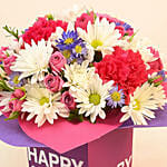 Anniversary Celebration Flowers Arrangement