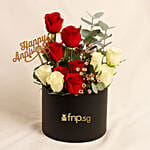 Anniversary Wishes Flowers Arrangement