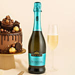 Chocolate Indulgence Cake n Prosecco Gift Bundle