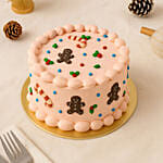 Christmas Lights Red Velvet Cake