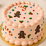 Christmas Lights Red Velvet Cake