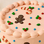 Christmas Lights Red Velvet Cake