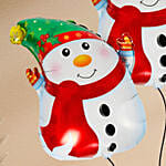 Snowman Foil Balloon Set of 3 Pcs