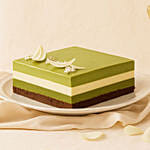 Dubai Chocolate Pistachio Cake and Wine Set