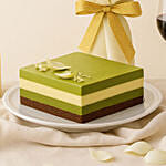 Sunflower Wine and Dubai Chocolate Pistachio Cake Combo