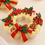 Pull apart Christmas Wreath Cupcakes x2