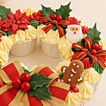 Pull apart Christmas Wreath Cupcakes x2