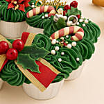 Pull Apart Wreath Cup cakes