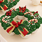 Pull Apart Wreath Cupcakes x2