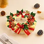 Pull apart Christmas Wreath Cup cakes