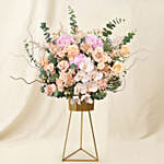 Celebration Pastel Flowers Stand