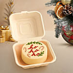 Christmas Dazzles Table Centerpiece & Xmas Bento Cake