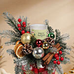 Christmas Dazzles Table Flowers Centerpiece