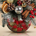 Christmas Dazzles Table Flowers Centerpiece