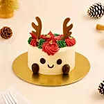 Jolly Christmas Jelly cat Vanilla Raspberry Cake