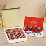 Color of Christmas Chocolate Truffles Box