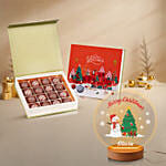 Personalised Chocolate & LED Keepsake Gift Set