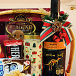 Festive Chocolate & Wine Christmas Basket
