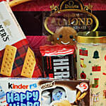 Festive Chocolate & Wine Christmas Basket