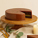 Dubai Chocolate Cake & Wine Combo