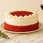 Scrumptious Red Velvet Cake and Wine