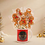 Holiday Happiness Ginger man Cookies
