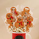 Holiday Happiness Ginger man Cookies