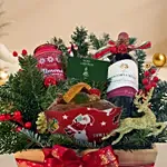 Luxury Christmas Wine & Gourmet Gift Tray