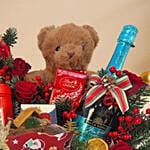 Merry Magic Hamper - Wine Cookies & Panettone